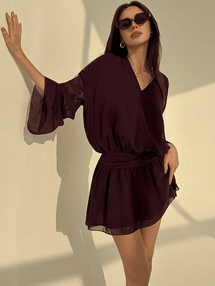 VESTIDO MINI ELEGANTE 