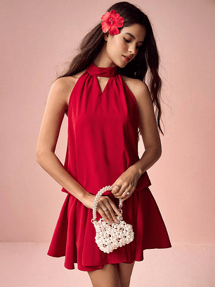 VESTIDO MINI ELEGANTE 