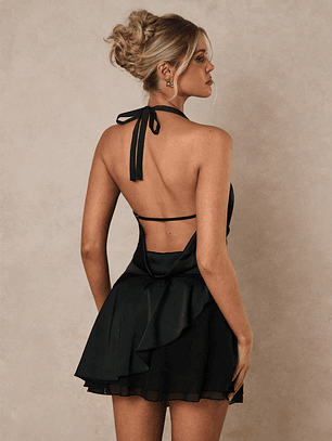 VESTIDO MINI ELEGANTE 