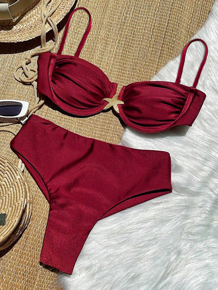 TRAJE DE BAÑO DE DOS PIEZAS PANTI ALTA  1