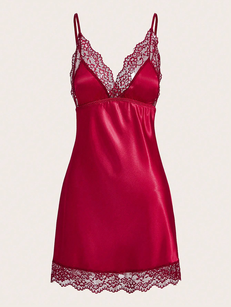 VESTIDO CORTO DE LENCERIA 1