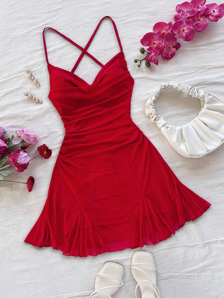 VESTIDO MINI ELEGANTE  1