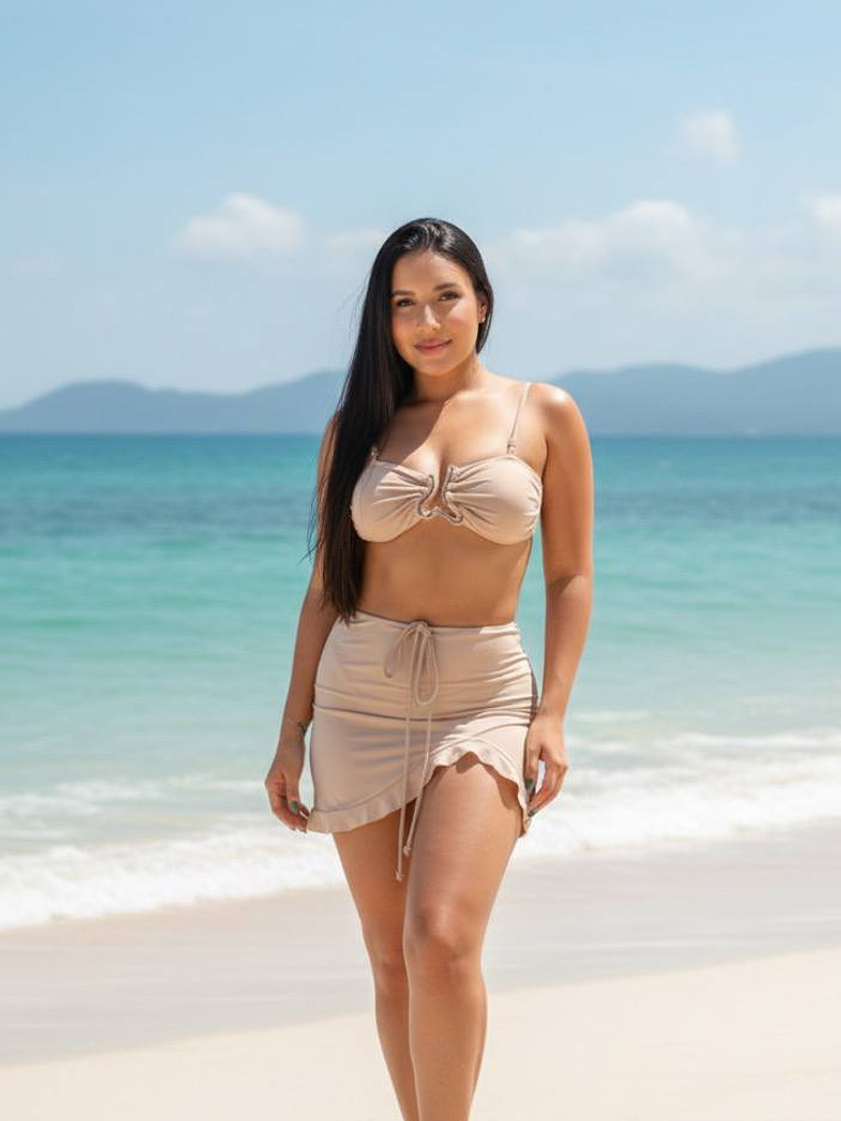 Traje de baño de 3 piezas  3