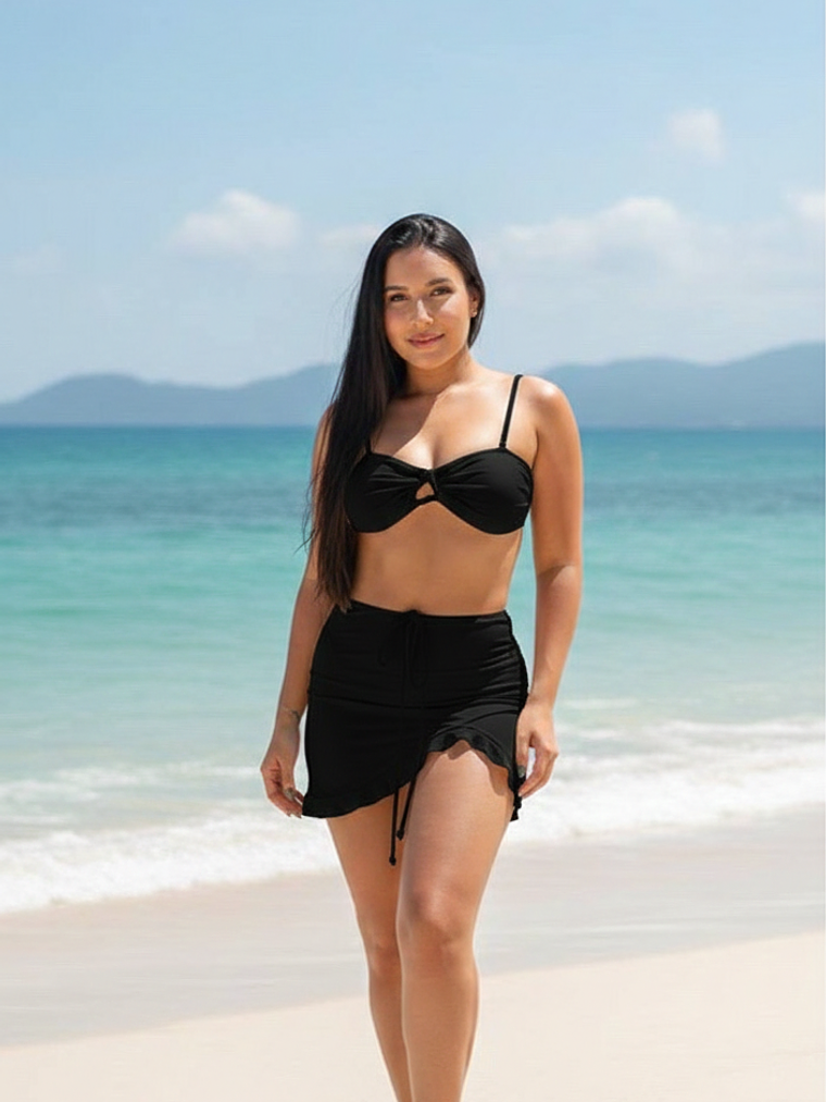 Traje de baño de 3 piezas  4