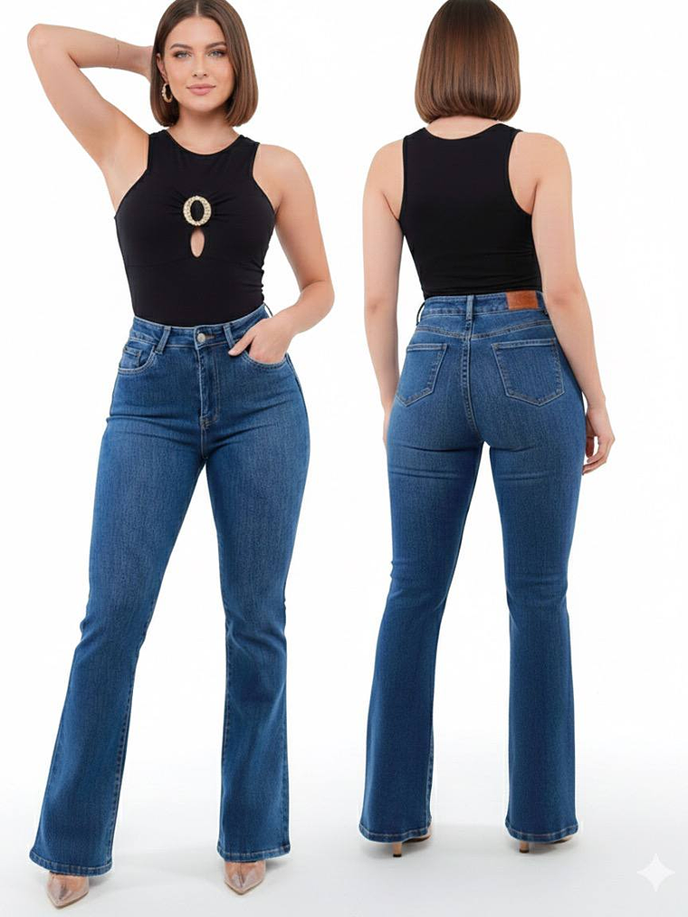 JEANS BOTA CAMPANA  1