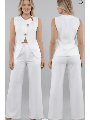 CONJUNTO CHALECO Y PANTALON 