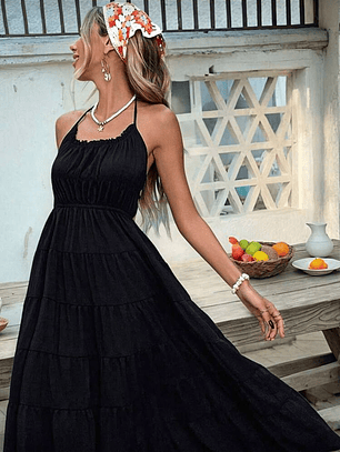 VESTIDO LARGO DE VERANO 