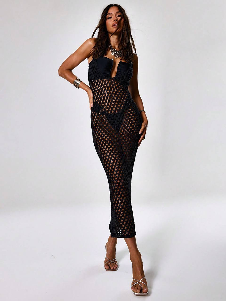 VESTIDO SALIDA DE BAÑO ELEGANTE  1