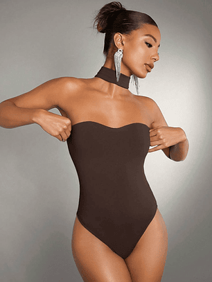 BODY CUELLO HALTER DE MODA 