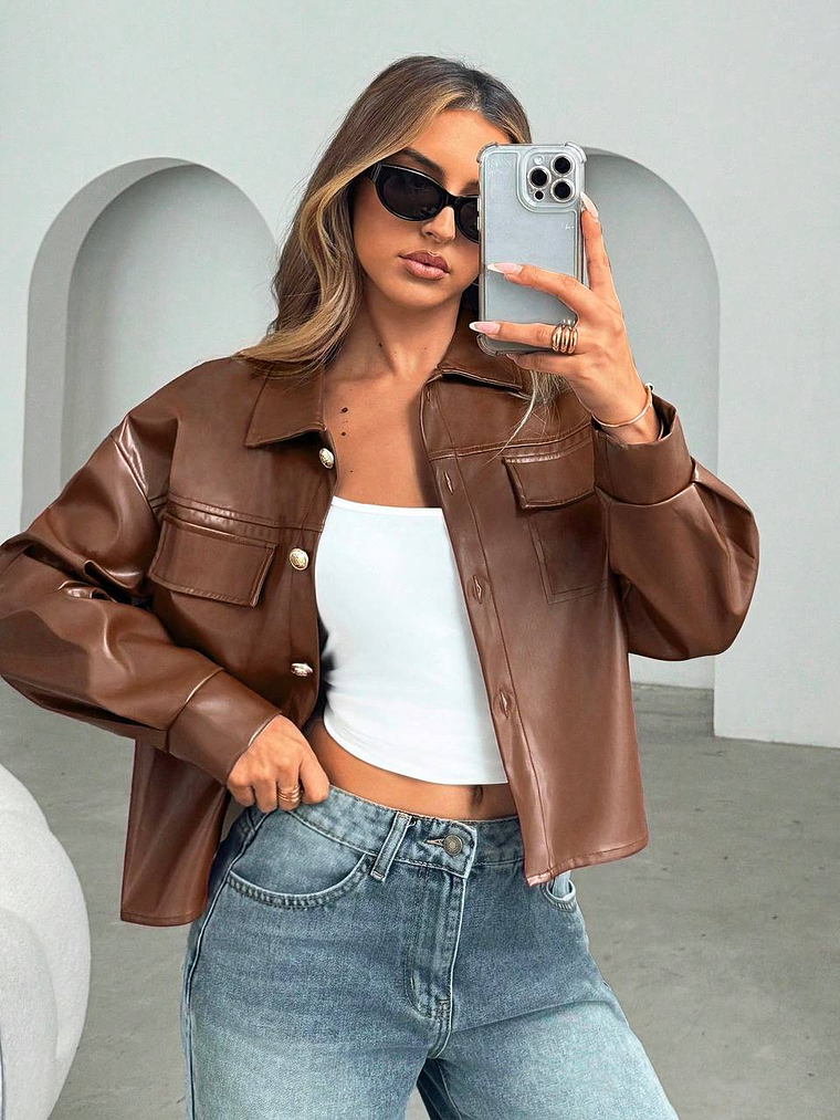 CHAQUETA DE CUERO  1