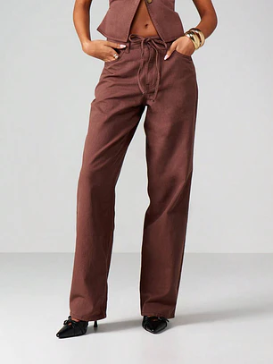 JEANS MARRON TENDENCIA 