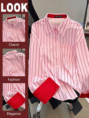 CAMISA DE LINEAS TENDENCIA 