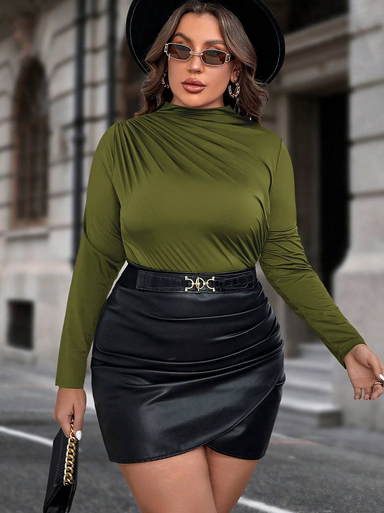 BLUSA CASUAL TALLA PLUS 1