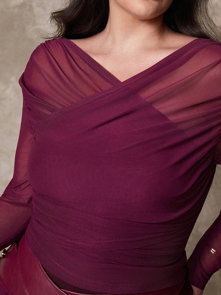 BLUSA TALLA CURVY ELEGANTE 1