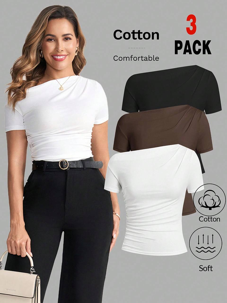 BLUSA CASUAL TALLA PLUS 1