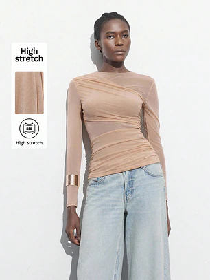 BLUSA DE DAMA AJUSTADA 