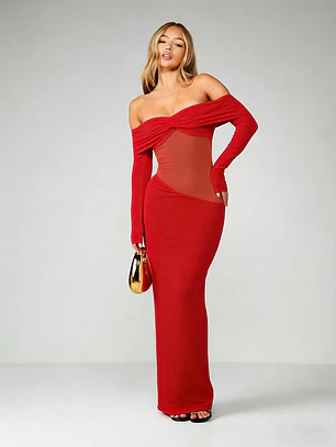 VESTIDO LARGO DE NOCHE FORMAL