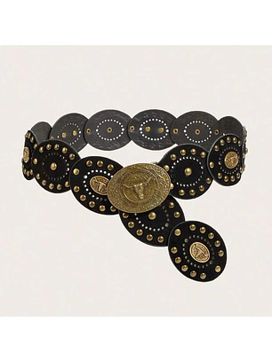 CINTURON VINTAGE DE METAL ESTILO BOHEMIO