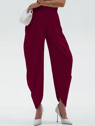 PANTALON CASUAL DE MUJER BURDEOS