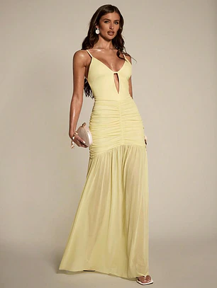 VESTIDO AMARILLO 