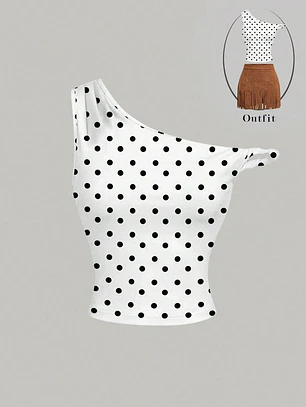 BLUSA DE LUNARES