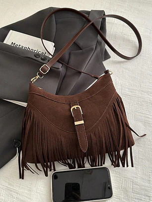 CARTERA MARRON OSCURO