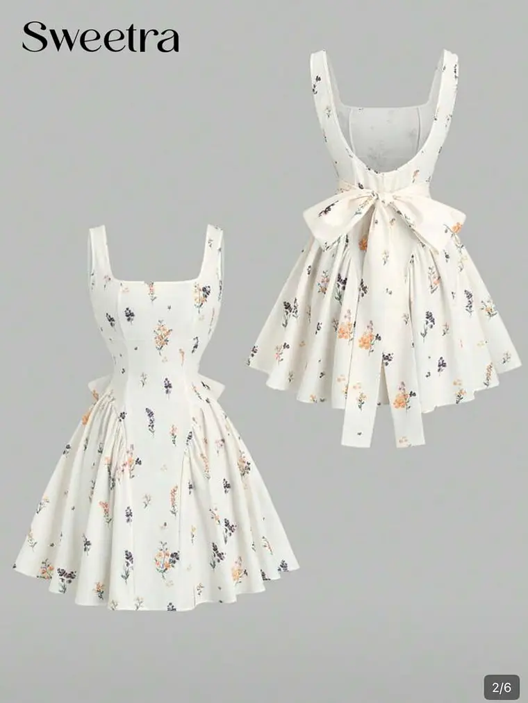 VESTICO CORTO FLOREADO 1
