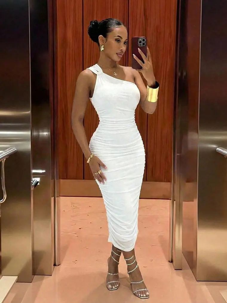 VESTIDO LARGO BLANCO  1
