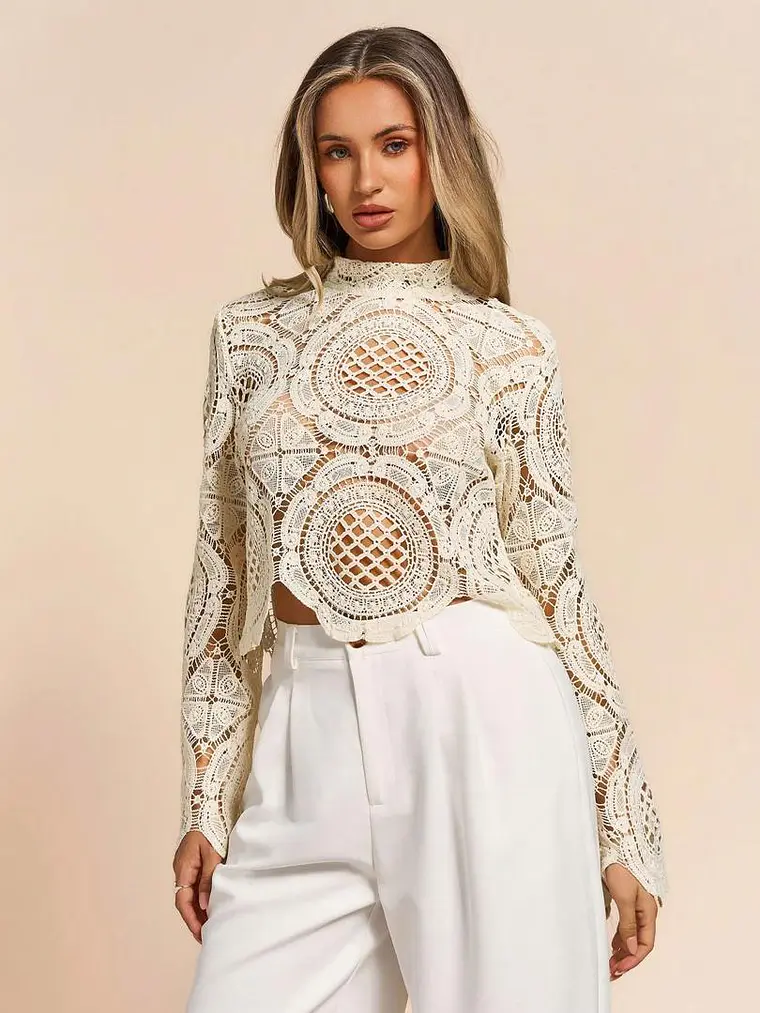 BLUSA ELEGANTE ALBARICOQUE 1