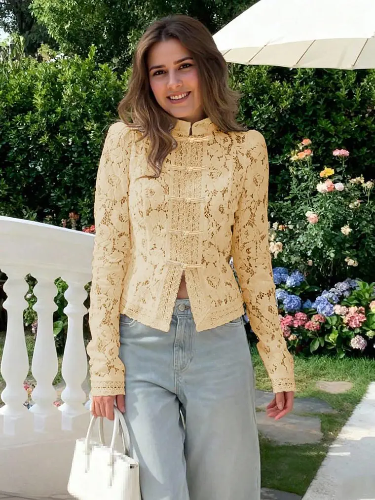 BLUSA ELEGANTE ALBARICOQUE 1