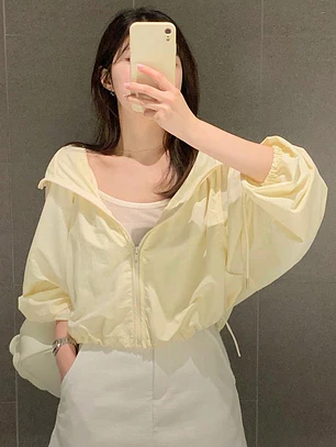 CHAQUETA AMARILLO