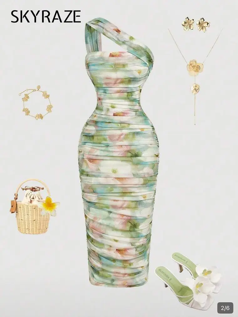 VESTIDO LARGO MULTICOLOR 1