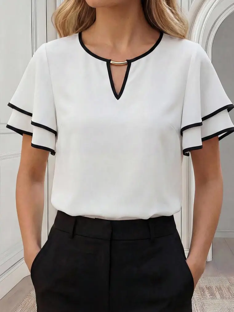 BLUSA BLACO Y NEGRO 1