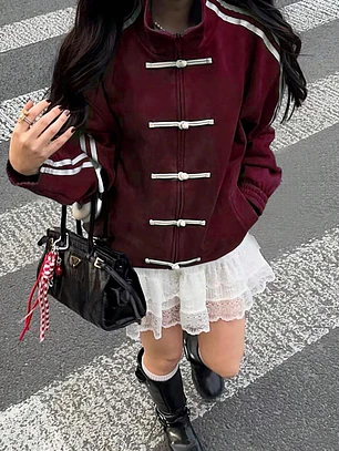 CHAQUETA NAOLEON BURDEOS