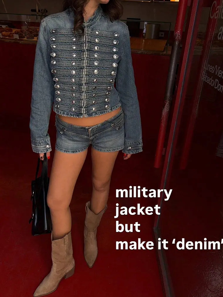 CHAQUETA NAPOLEON DE JEANS 1