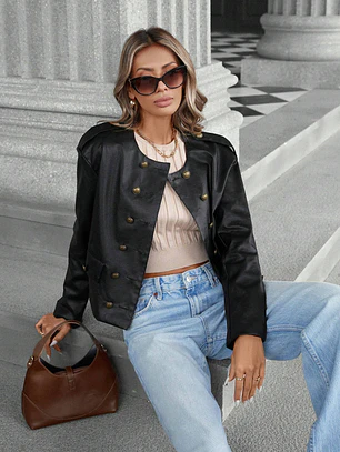 CHAQUETA DE CUERO 