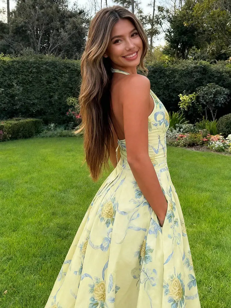 VESTIDO DE FLORES DE VERANO  1