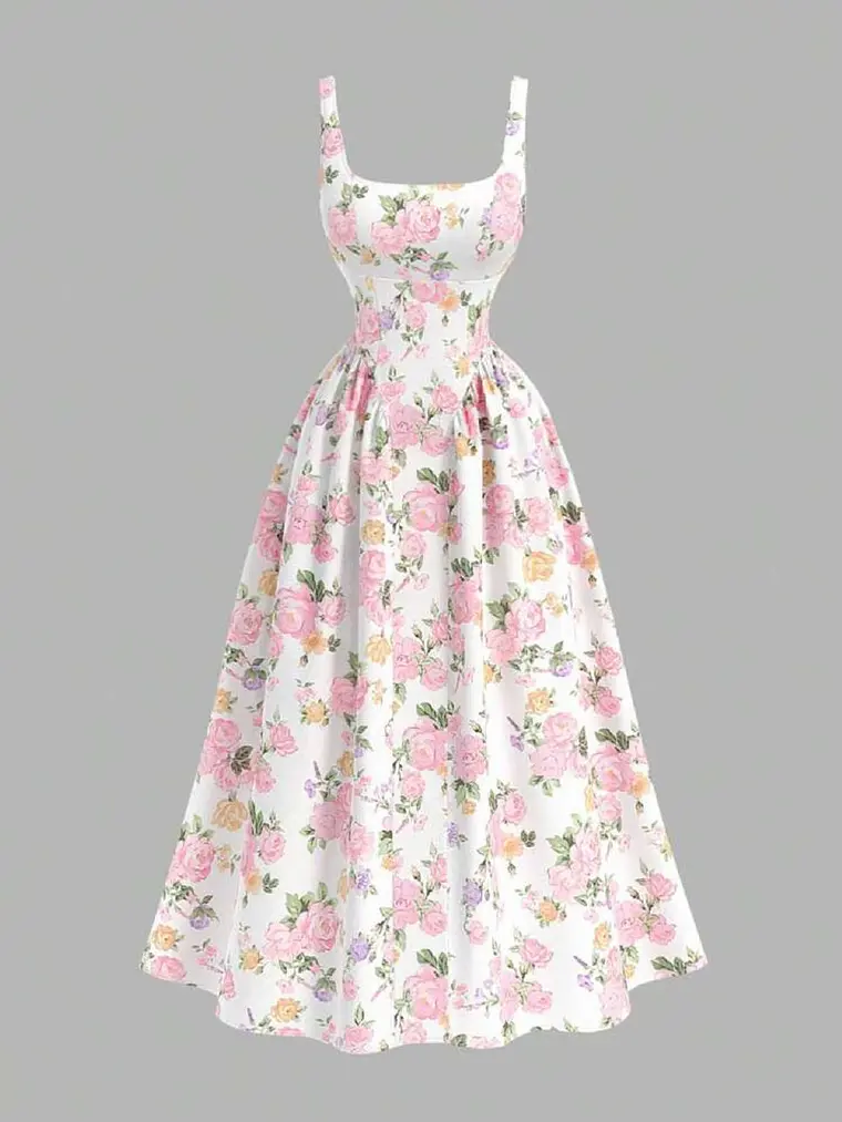 VESTIDO LARGO DE VERANO  1