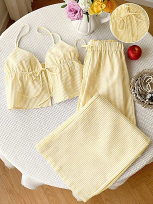 CONJUNTO TOP Y PANTALON DE VERANO