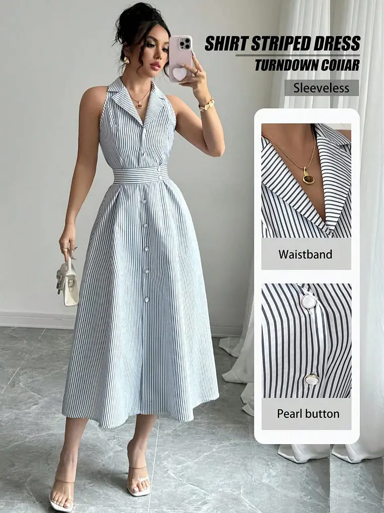 VESTIDO DE RAYAS 1