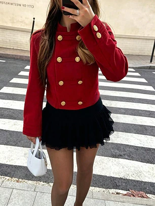 CHAQUETA NAPOLEON ROJO
