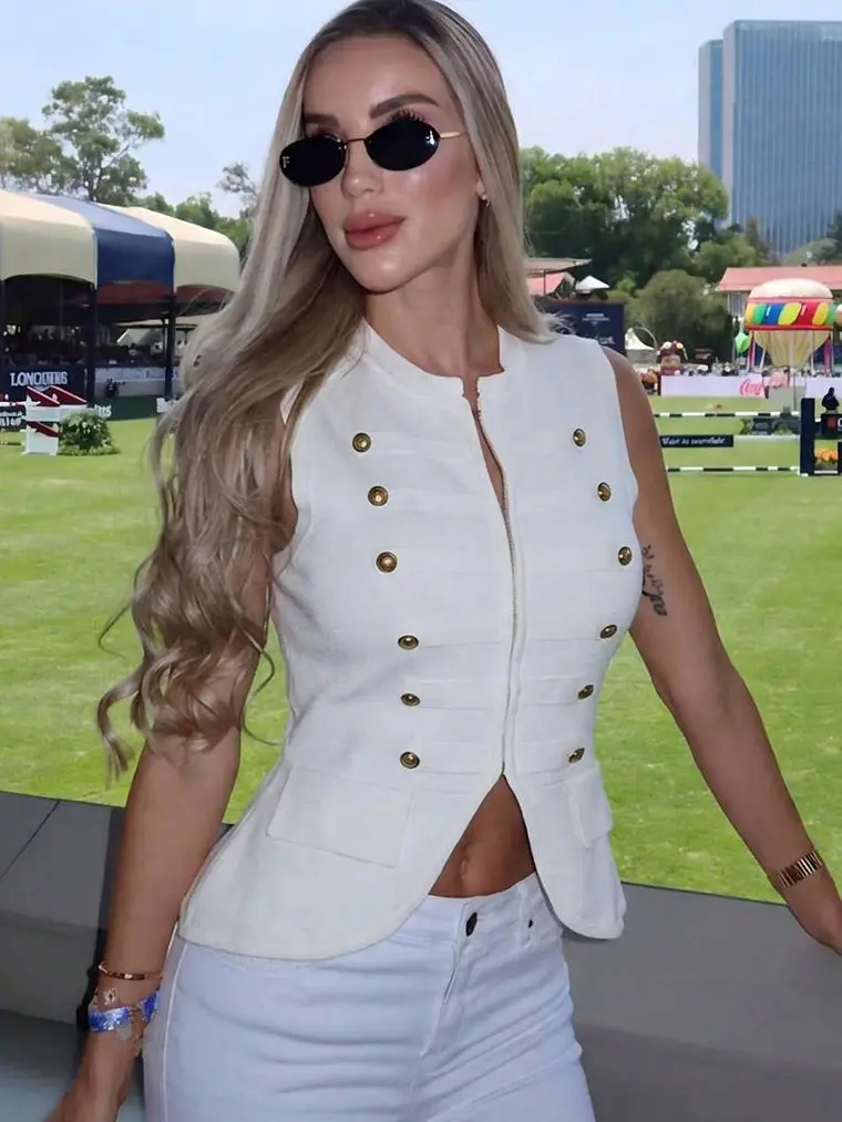 CHALECO BLANCO NAPOLEON 1