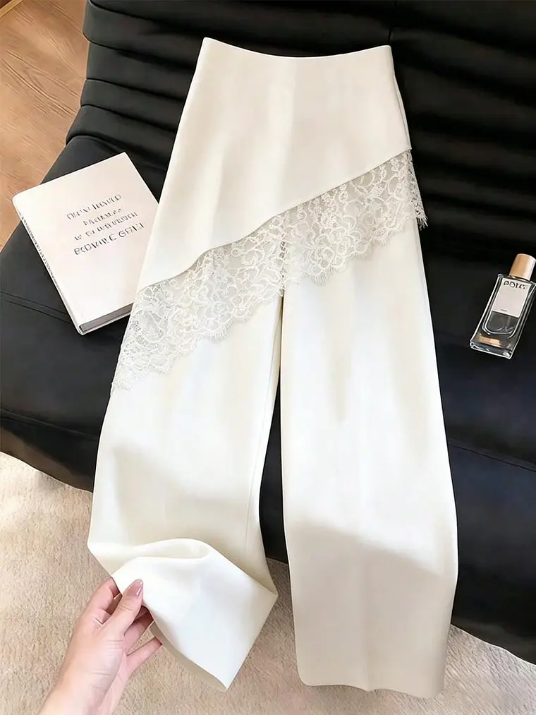 PANTALON DE VESTIR BLANCO 1