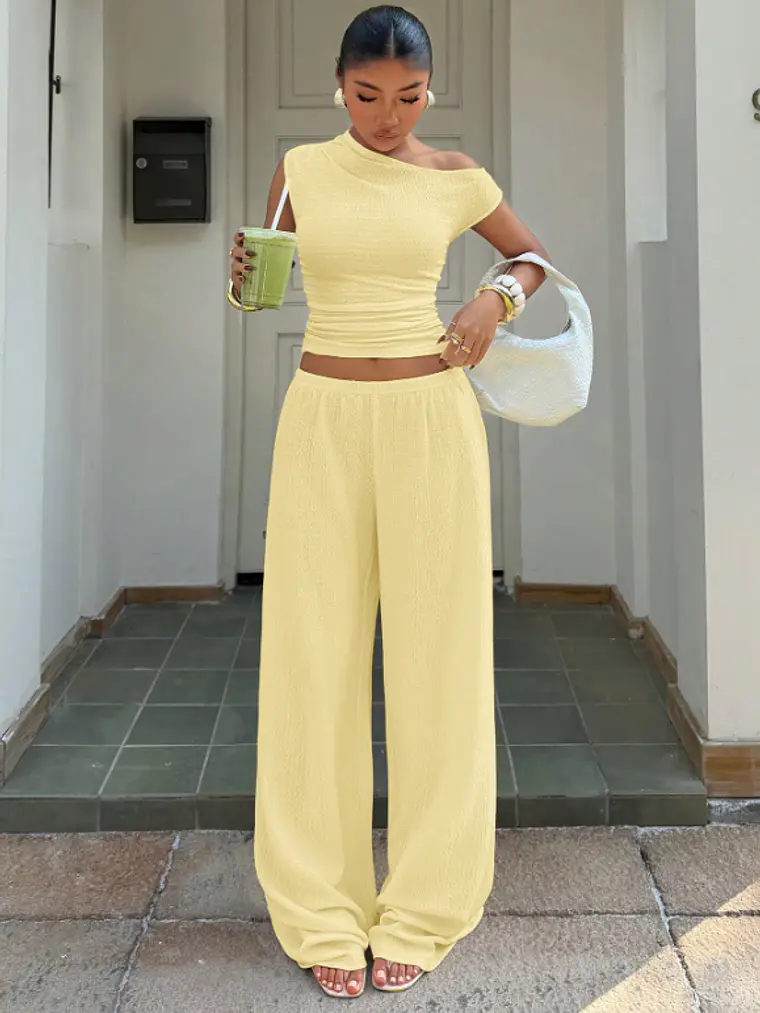 CONJUNTO TOP Y PANTALON DE VERANO 1