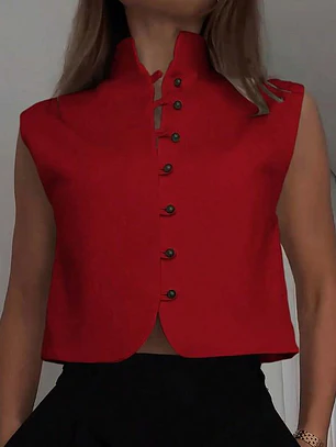BLUSA UNICOLO ELEGANTE