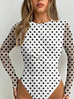 BODY CON ESTAMPADO DE LUNARES - Miniatura 1