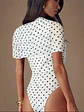 BODY BLANCO CON LUNERES NEGROS - Miniatura 2