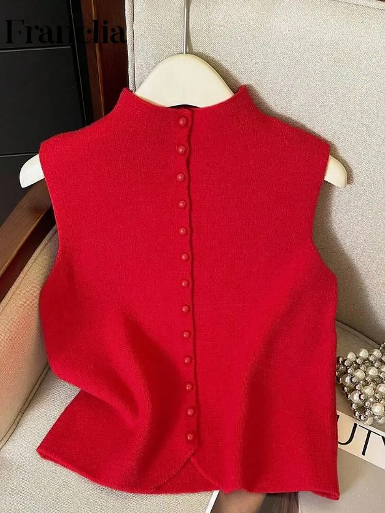 SUETER DE PUNTO CON CUELLO ALTO 1