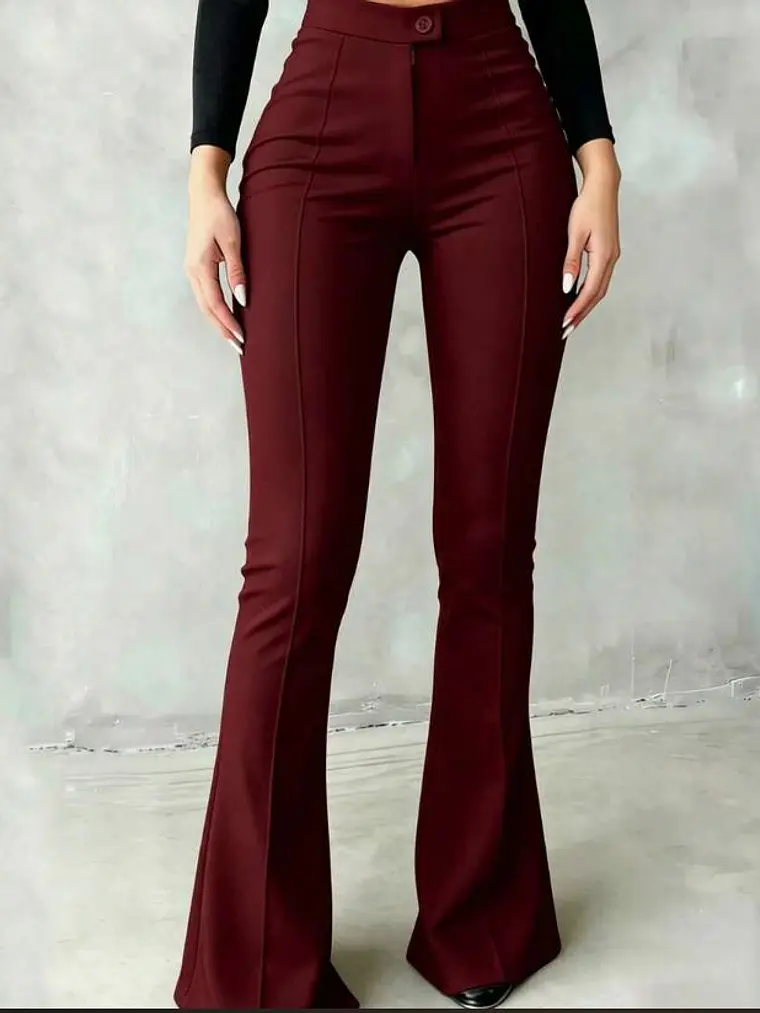 PANTALON ACAMPANADO DE TALLE ALTO 1