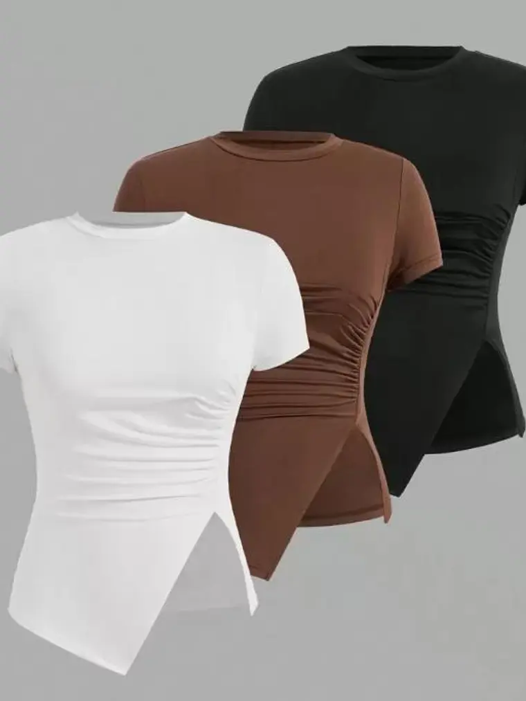 BLUSA CON DETALLES DE PLIEGUES 1